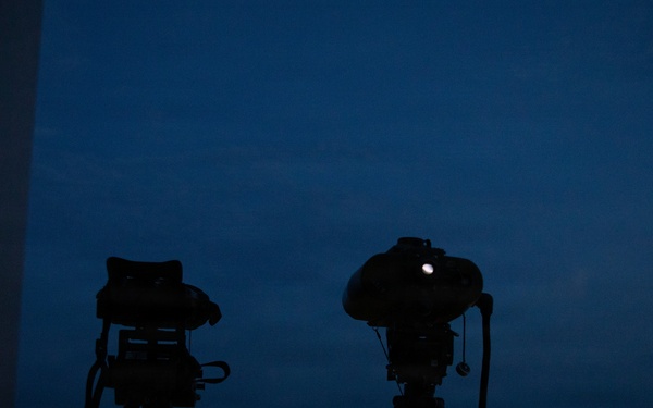 U.S. and British soldiers build interoperability as Paladins fire during range training