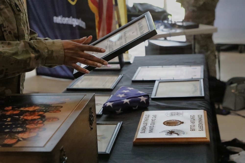 Quinn Honored for Nearly 3 Decades of Service and ‘Creating a Family’ of Soldiers