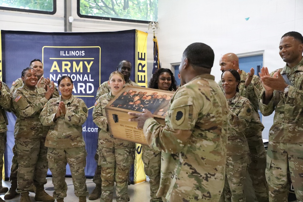 Quinn Honored for Nearly 3 Decades of Service and ‘Creating a Family’ of Soldiers
