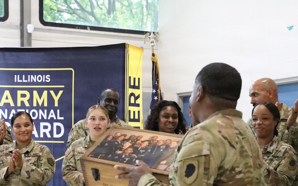 Quinn Honored for Nearly 3 Decades of Service and ‘Creating a Family’ of Soldiers