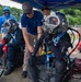 U.S. Army and Panamanian Divers conduct a Dive and Rescue Exercise