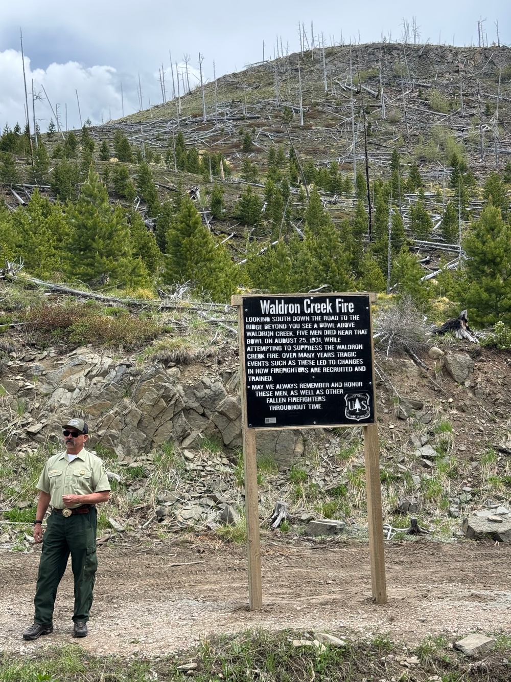 Waldron Creek Fire Memorial