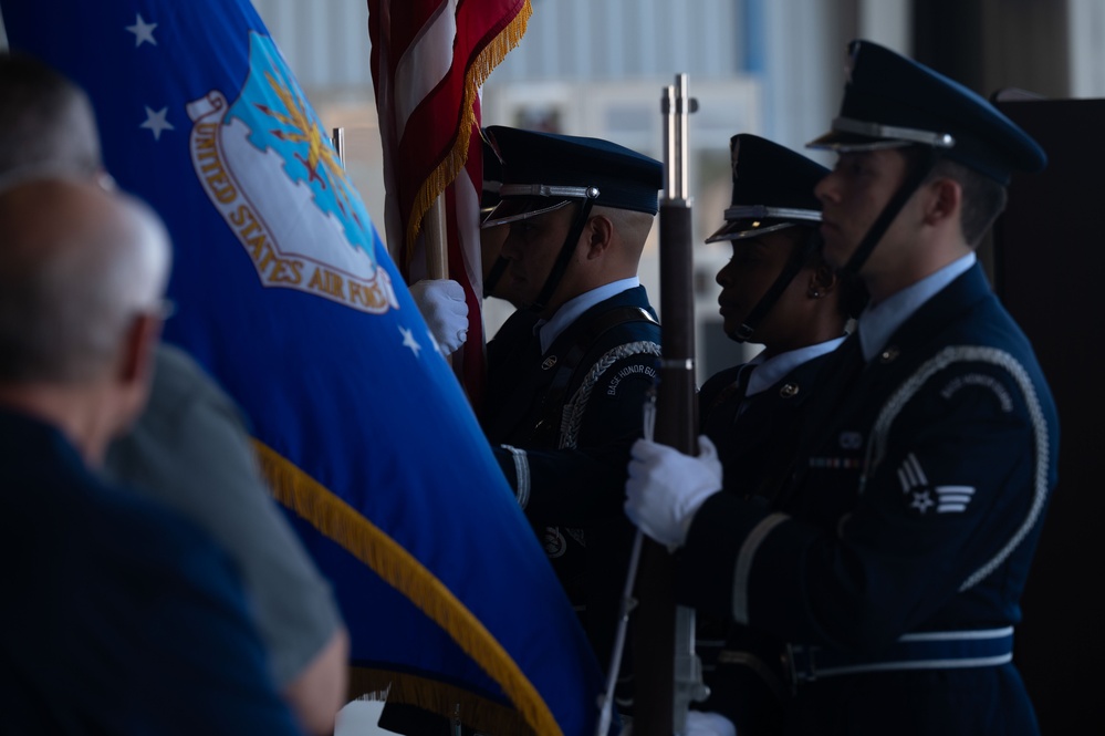 55th Rescue Generation Squadron inactivation ceremony