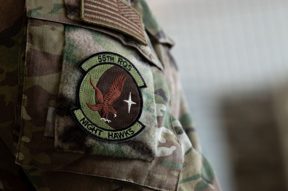 55th Rescue Generation Squadron inactivation ceremony