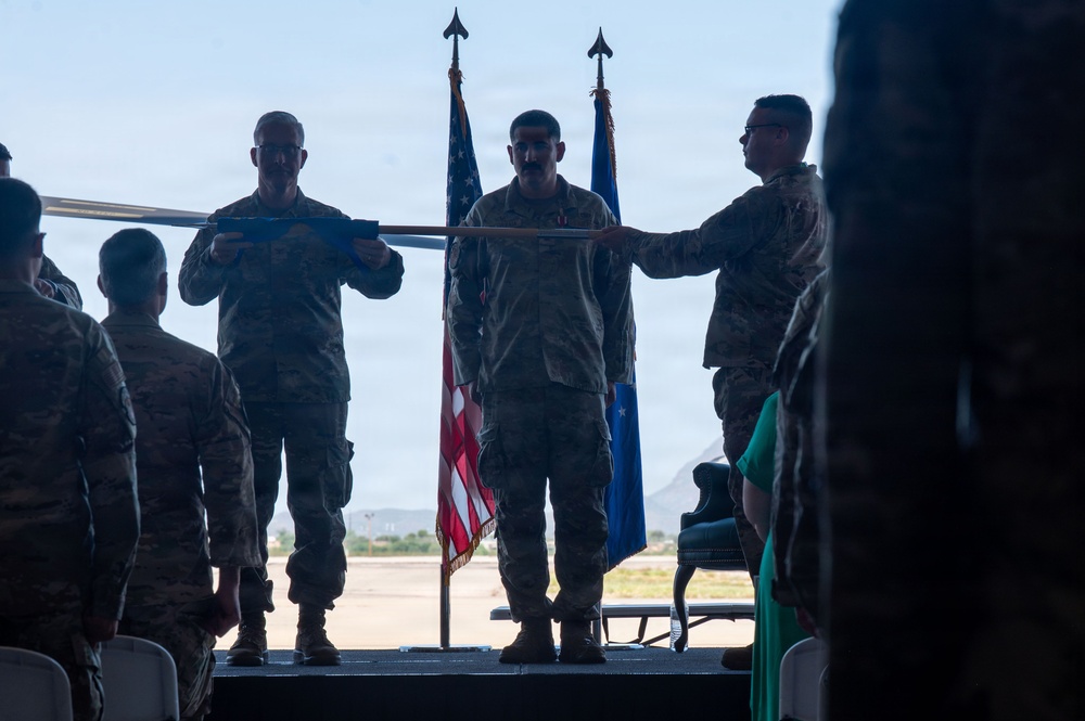 55th Rescue Generation Squadron inactivation ceremony