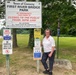 Silver Jackets unveil flood warning signs in Conway, New Hampshire