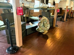326th Military History Detachment visits Fort McCoy Commemorative Area to learn about Army heritage preservation