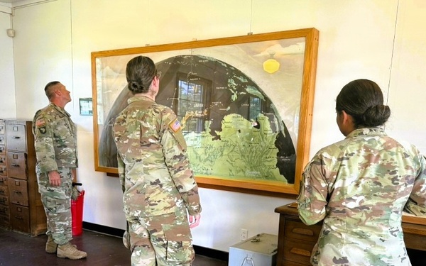 326th Military History Detachment visits Fort McCoy Commemorative Area to learn about Army heritage preservation