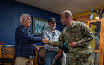 Vietnam Veteran Revisits B-52H During Minot AFB Tour