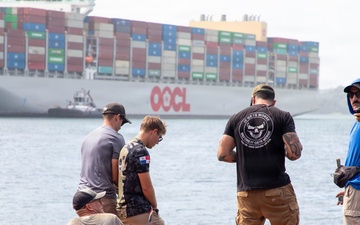 569th Dive Detachment conducts recovery exercise in Panama Canal