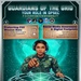 This is a U.S. Navy OPSEC (Operational Security) awareness poster titled 'Guardians of the Grid' featuring an illustrated female U.S. Navy service member in camouflage uniform pointing at the viewer. The poster outlines four key OPSEC responsibilities: protecting CUI mission data, social media awareness, physical security and badge control, and countering social engineering and insider threats. It concludes with the tagline 'Protect the Grid. Secure Our Navy. The Unseen Line of Defense.'