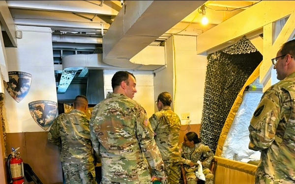 326th Military History Detachment visits Fort McCoy Commemorative Area to learn about Army heritage preservation