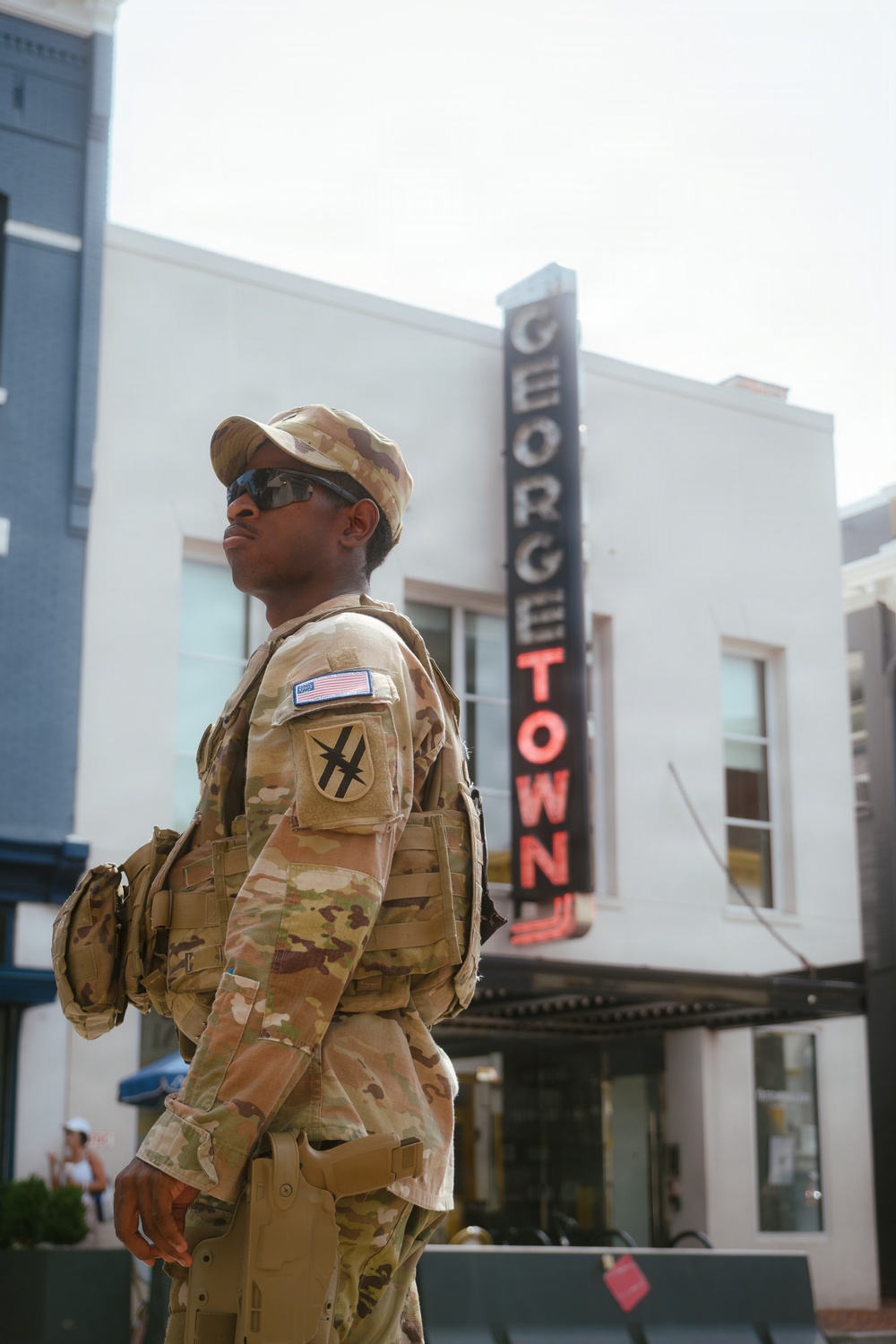 JTF-DC Patrols Georgetown