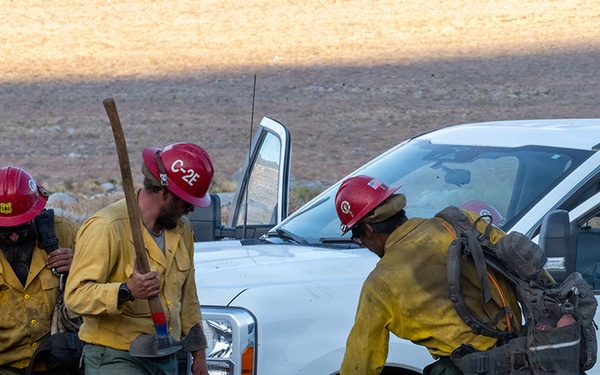 Rock Fire Kings River Hotshots