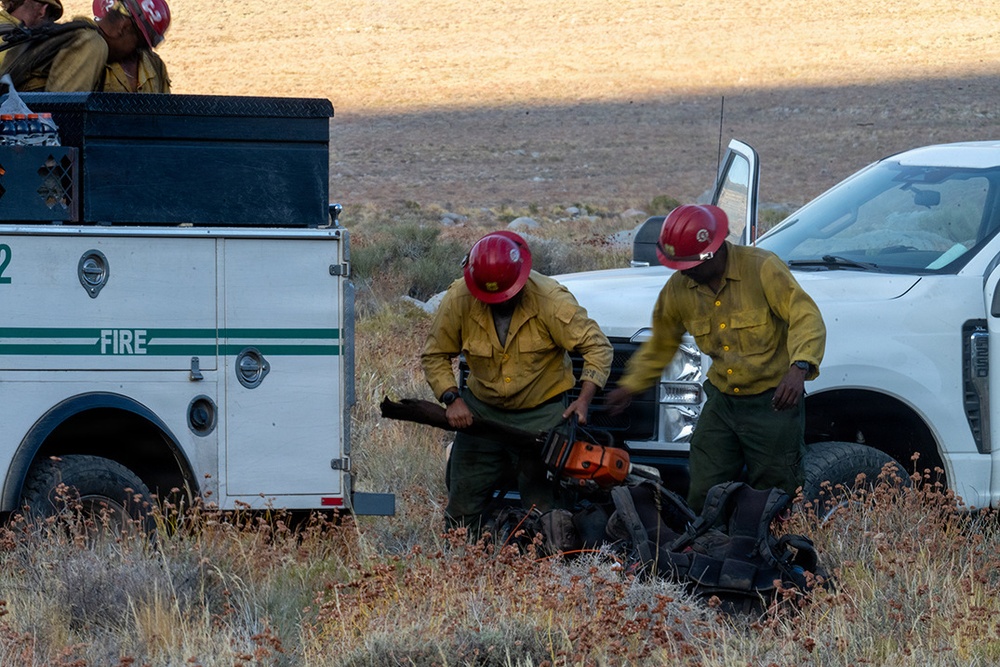 Rock Fire Kings River Hotshots