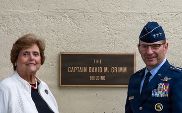 JBER Honors Capt. David M. Grimm With Building Renaming