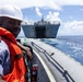 RBDF Midshipman aboard a Navy RHIB