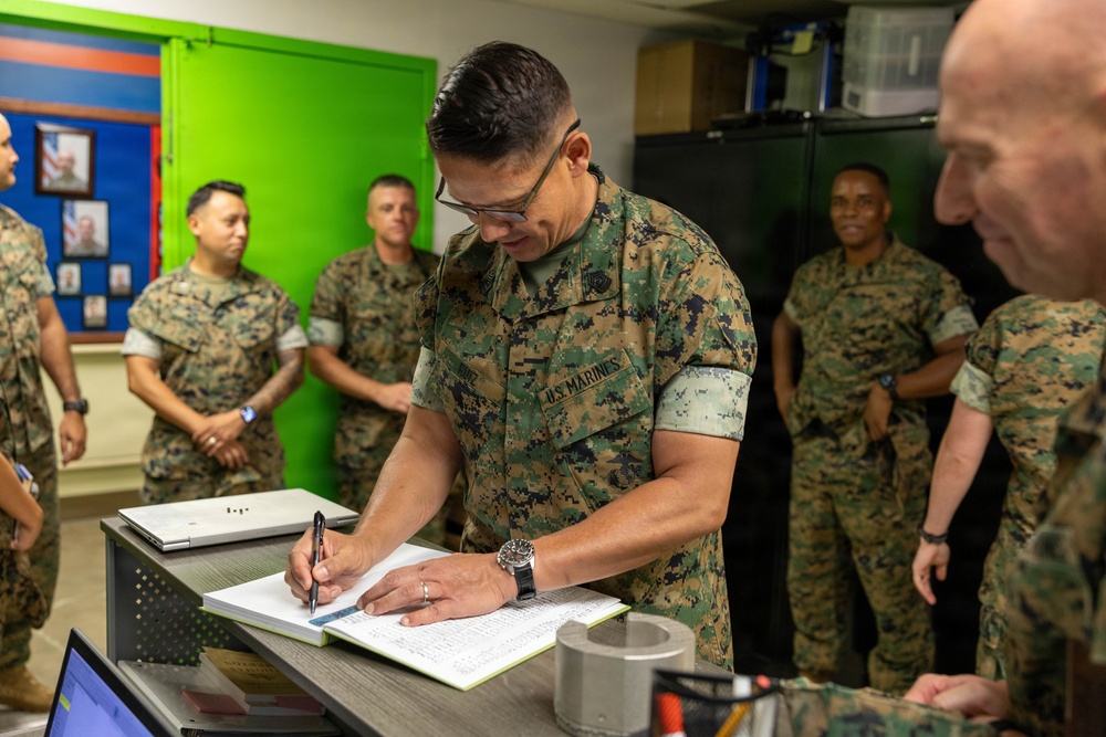 Sergeant Major of the Marine Corps visits Marine Corps Base Hawaii