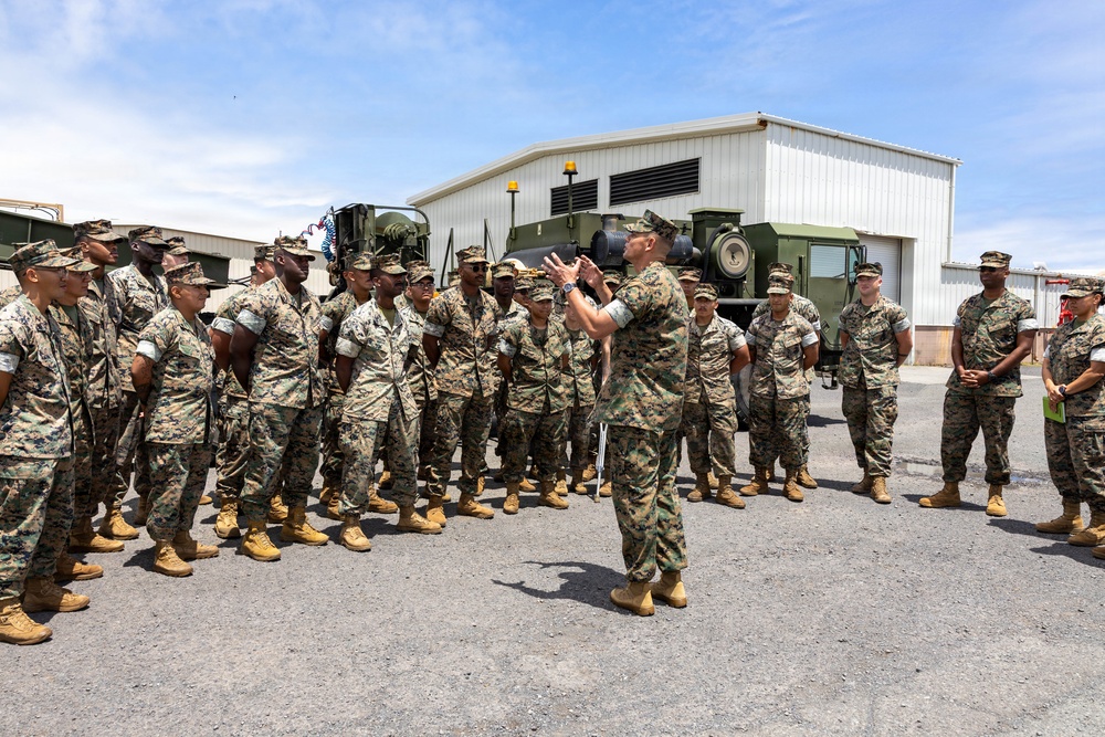 Sergeant Major of the Marine Corps visits Marine Corps Base Hawaii