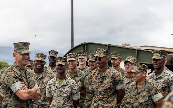 Sergeant Major of the Marine Corps visits Marine Corps Base Hawaii