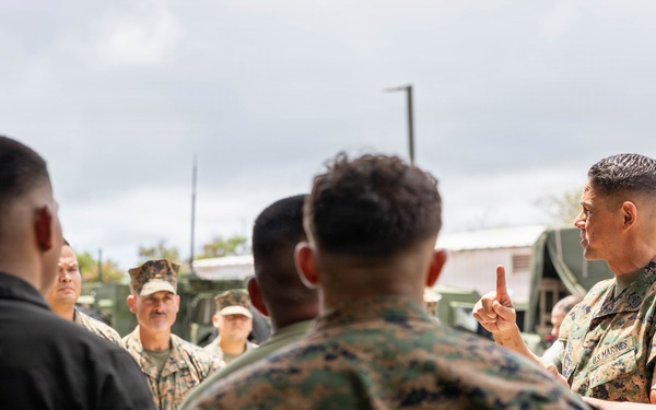 Sergeant Major of the Marine Corps visits Marine Corps Base Hawaii