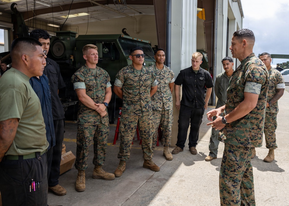 Sergeant Major of the Marine Corps visits Marine Corps Base Hawaii
