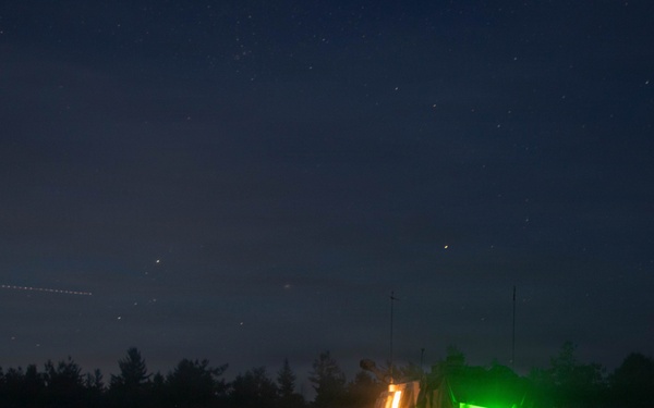 The W. Va. Guard's 1/201st Field Artillery Battalion conduct fire missions during Northern Strike 26-2