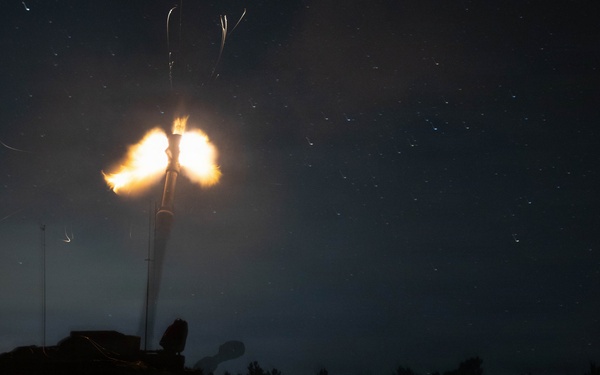 The W. Va. Guard's 1/201st Field Artillery Battalion conduct fire missions during Northern Strike 26-2