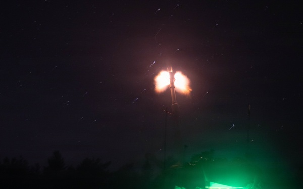 The W. Va. Guard's 1/201st Field Artillery Battalion conduct fire missions during Northern Strike 26-2