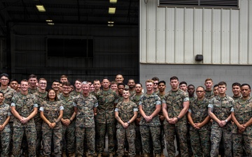 Sergeant Major of the Marine Corps visits Marine Corps Base Hawaii