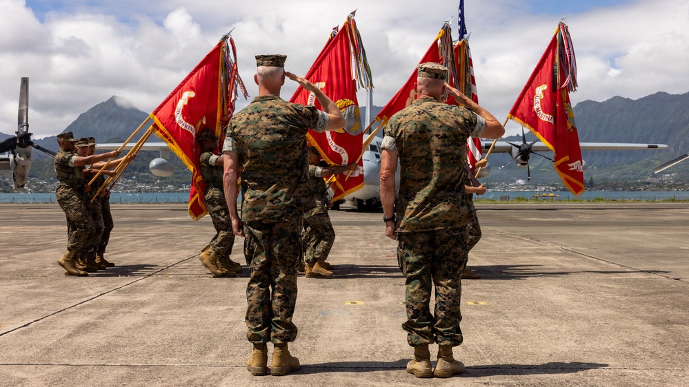 MARFORPAC hosts change of command ceremony