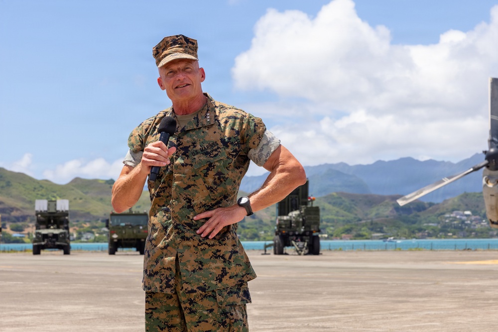 MARFORPAC hosts change of command ceremony