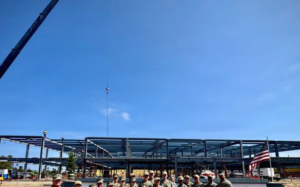 NMCSD, Partners Celebrate "Topping-Out" Ceremony for New MCRD San Diego Branch Health Clinic