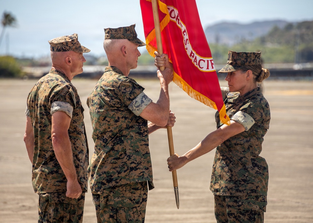 MARFORPAC hosts change of command ceremony 
