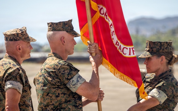 MARFORPAC hosts change of command ceremony 