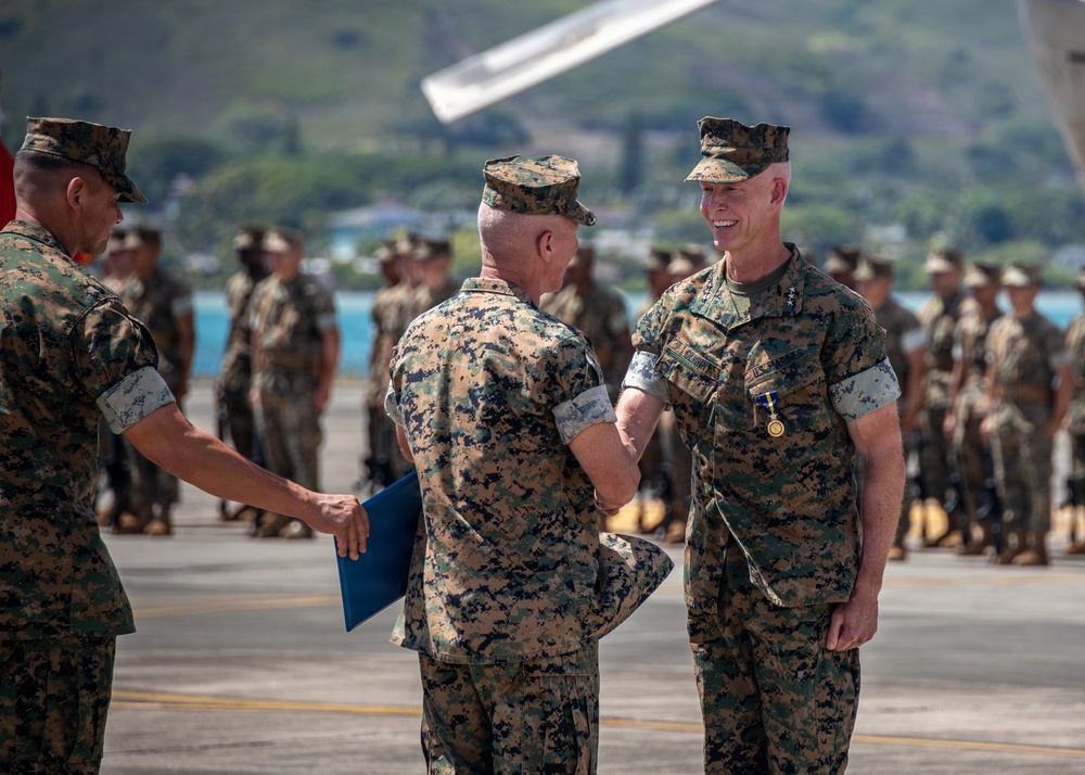 MARFORPAC hosts change of command ceremony 