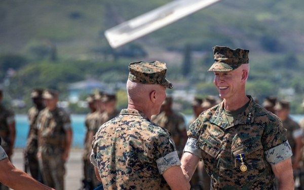 MARFORPAC hosts change of command ceremony 