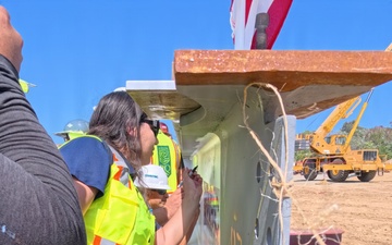 NMCSD, Partners Celebrate "Topping-Out" Ceremony for New MCRD San Diego Branch Health Clinic