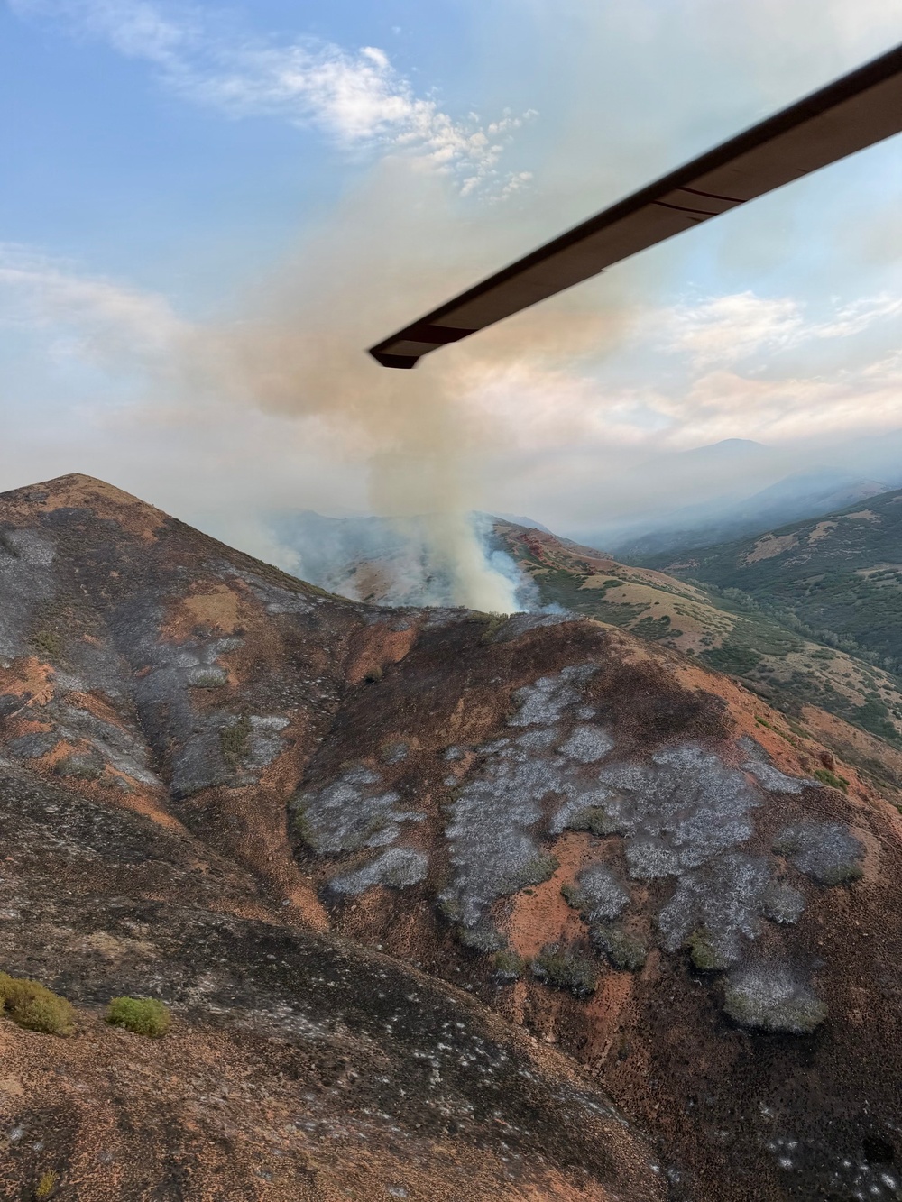 Utah National Guard Aviation Crews Support Wildfire Response from the Air