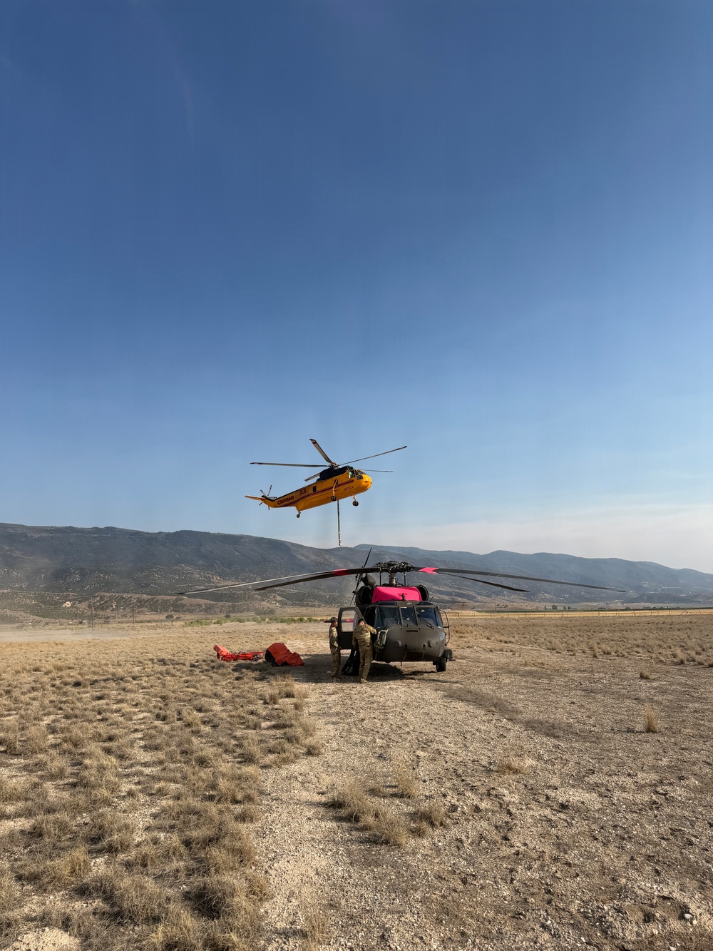 Utah National Guard Aviation Crews Support Wildfire Response from the Air