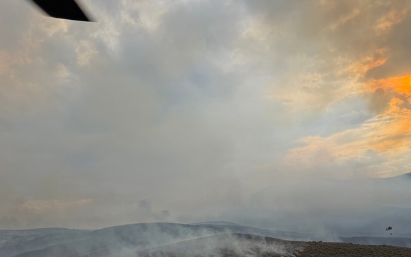 Utah National Guard Aviation Crews Support Wildfire Response from the Air