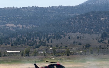 Utah National Guard Aviation Crews Support Wildfire Response from the Air