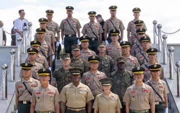 MARFORK commander attends ROKMC boot camp graduation