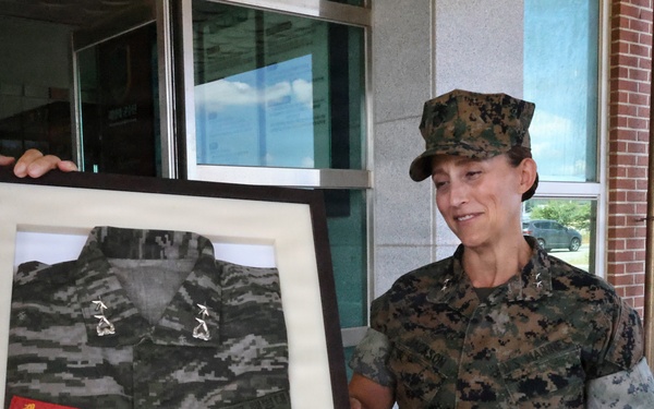 MARFORK commander tours ROKMC Base Pohang