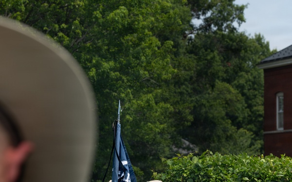 Military Mounted Battalion Horse Retirement Ceremony