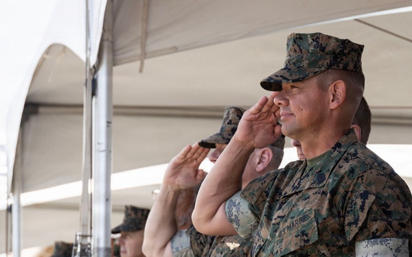 SMMC Ruiz attends MARFORPAC change of command ceremony