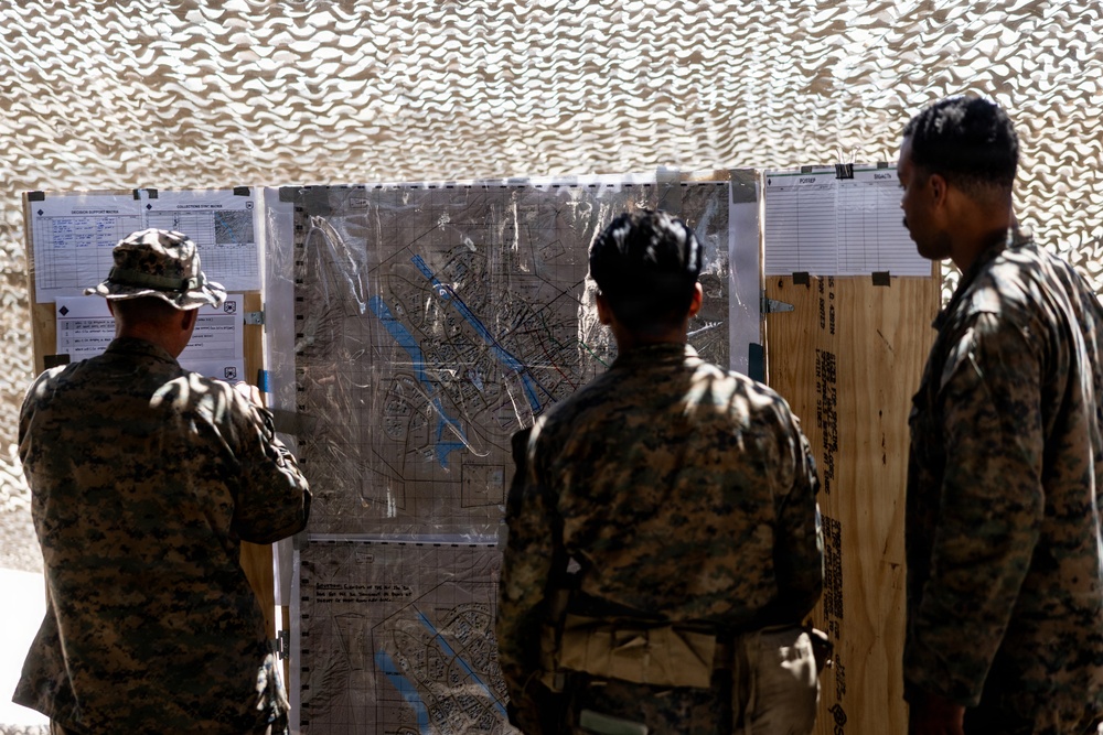 U.S. Marines with 2nd Bn., 1st Marines, participate in force-on-force exercise