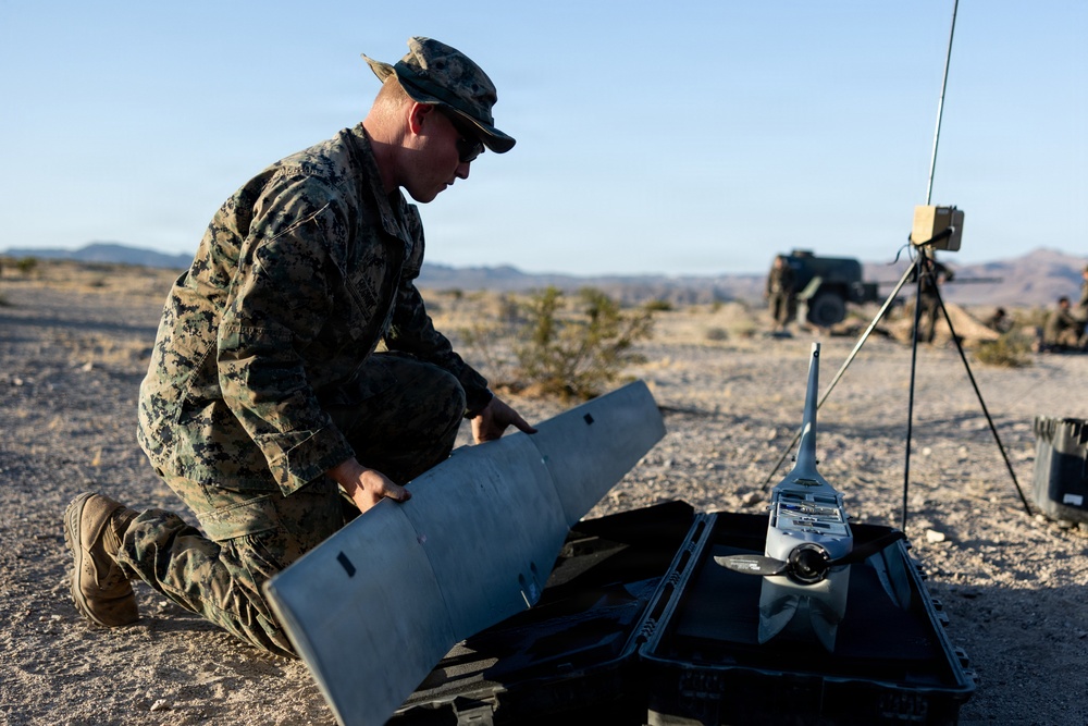 U.S. Marines with 2nd Bn., 1st Marines, participate in force-on-force exercise
