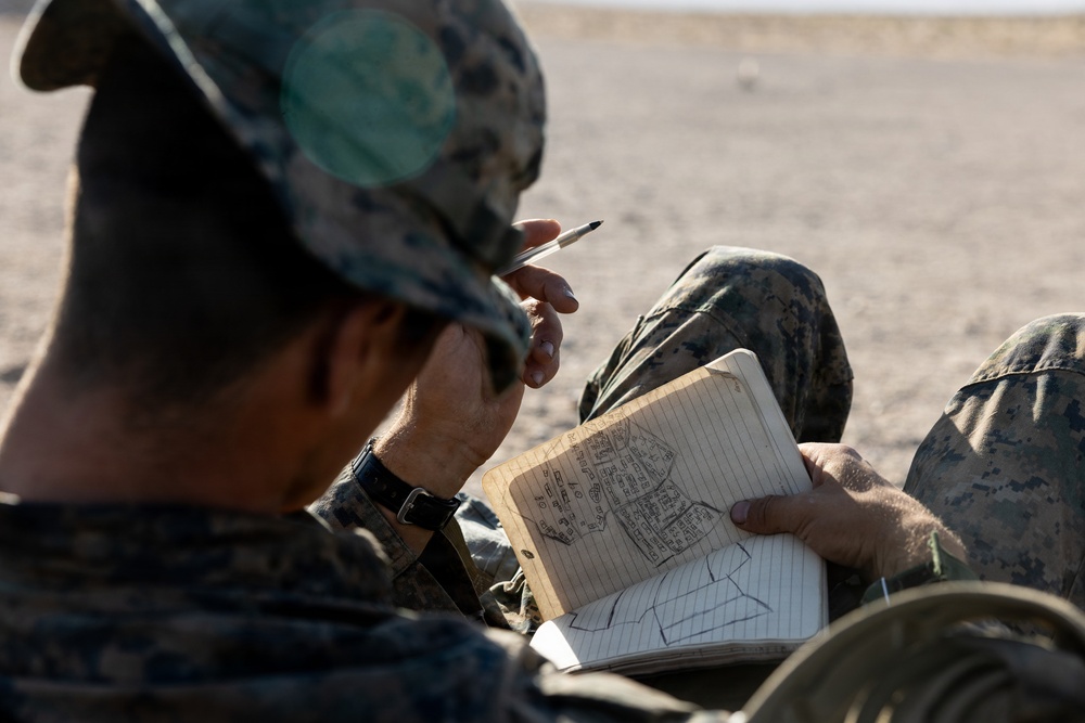U.S. Marines with 2nd Bn., 1st Marines, participate in force-on-force exercise