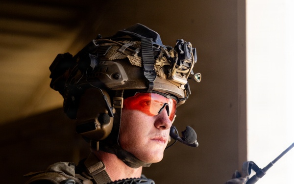 U.S. Marines with 2nd Bn., 1st Marines, participate in force-on-force exercise